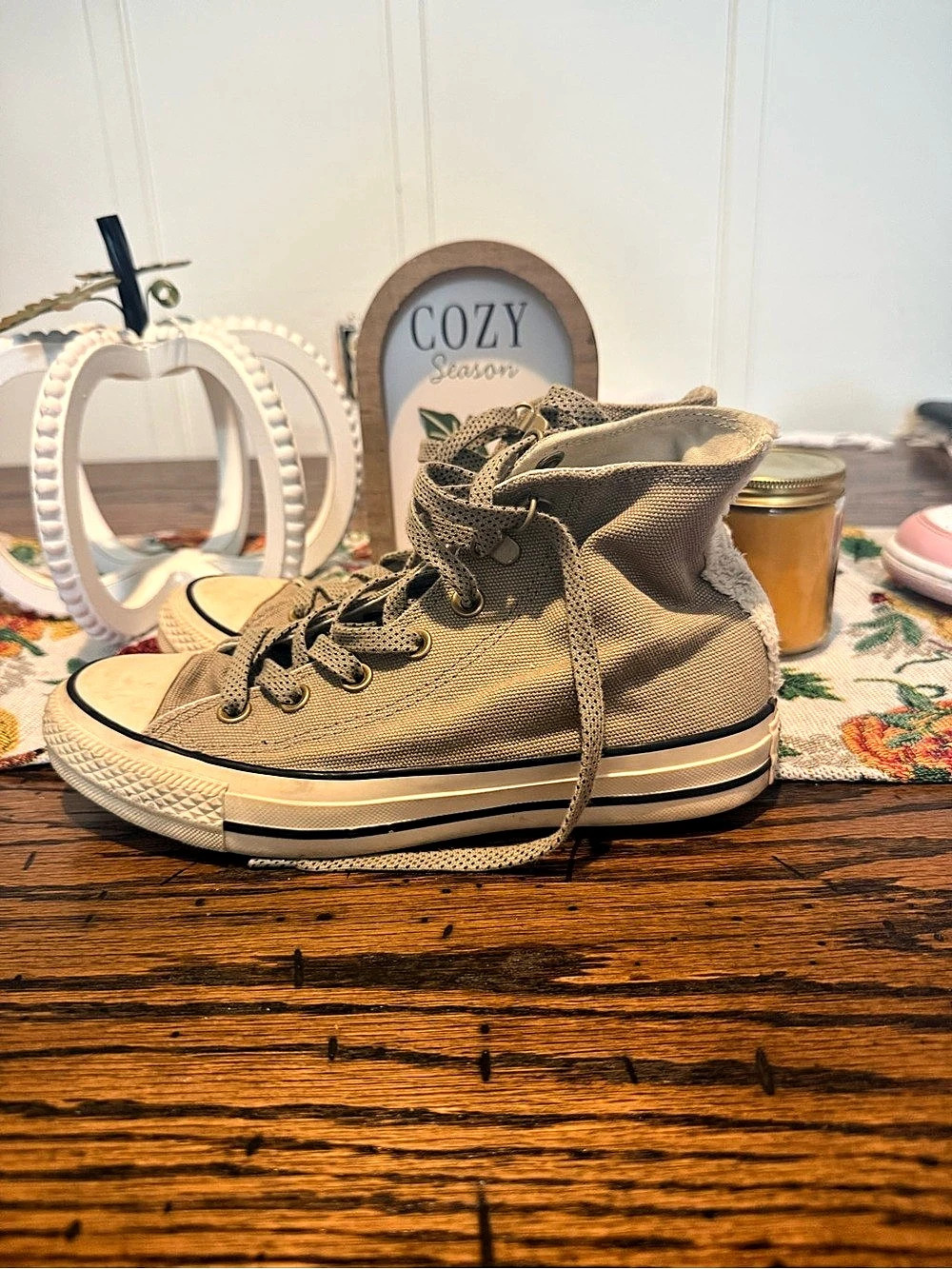 Converse Chuck Taylor All Star High Top Sneakers in army green